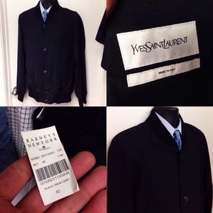 Men's Yves Saint Laurent Bomber Jacket Large